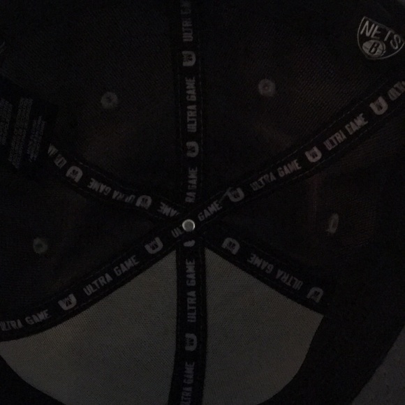 Ultra Game Mens Brooklyn Nets USA Logo Hat Cap One size fit most! NBA - Picture 6 of 7